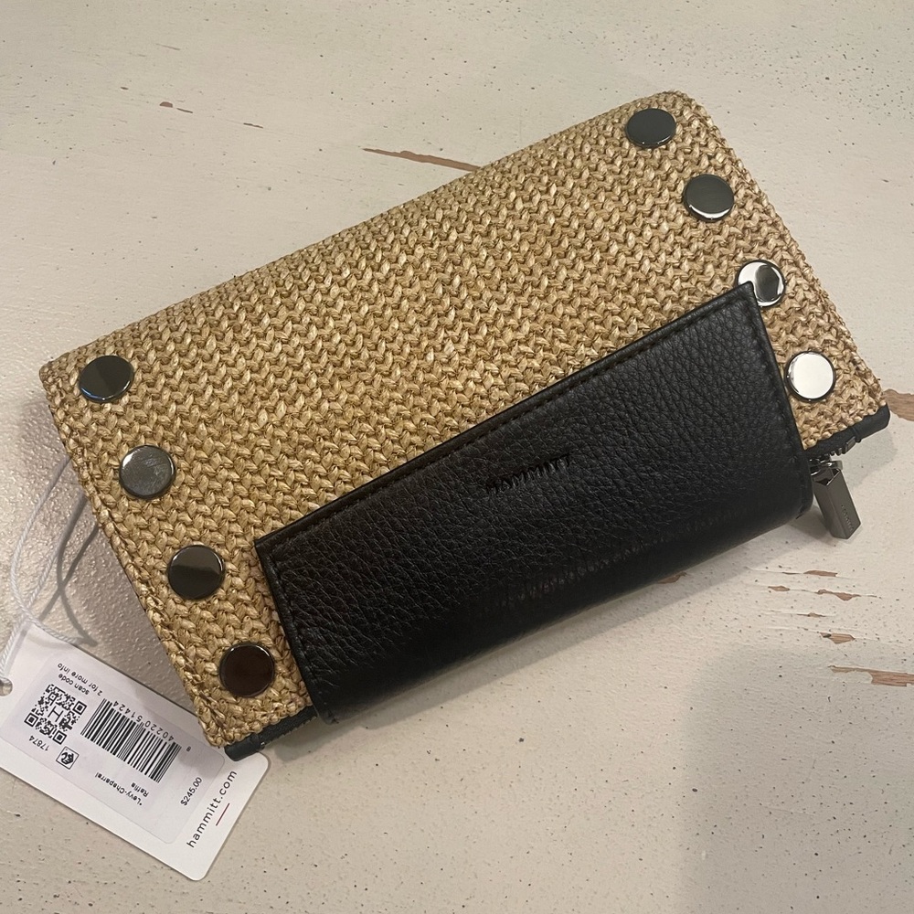 Hammitt NWT chapparal raffia Levy